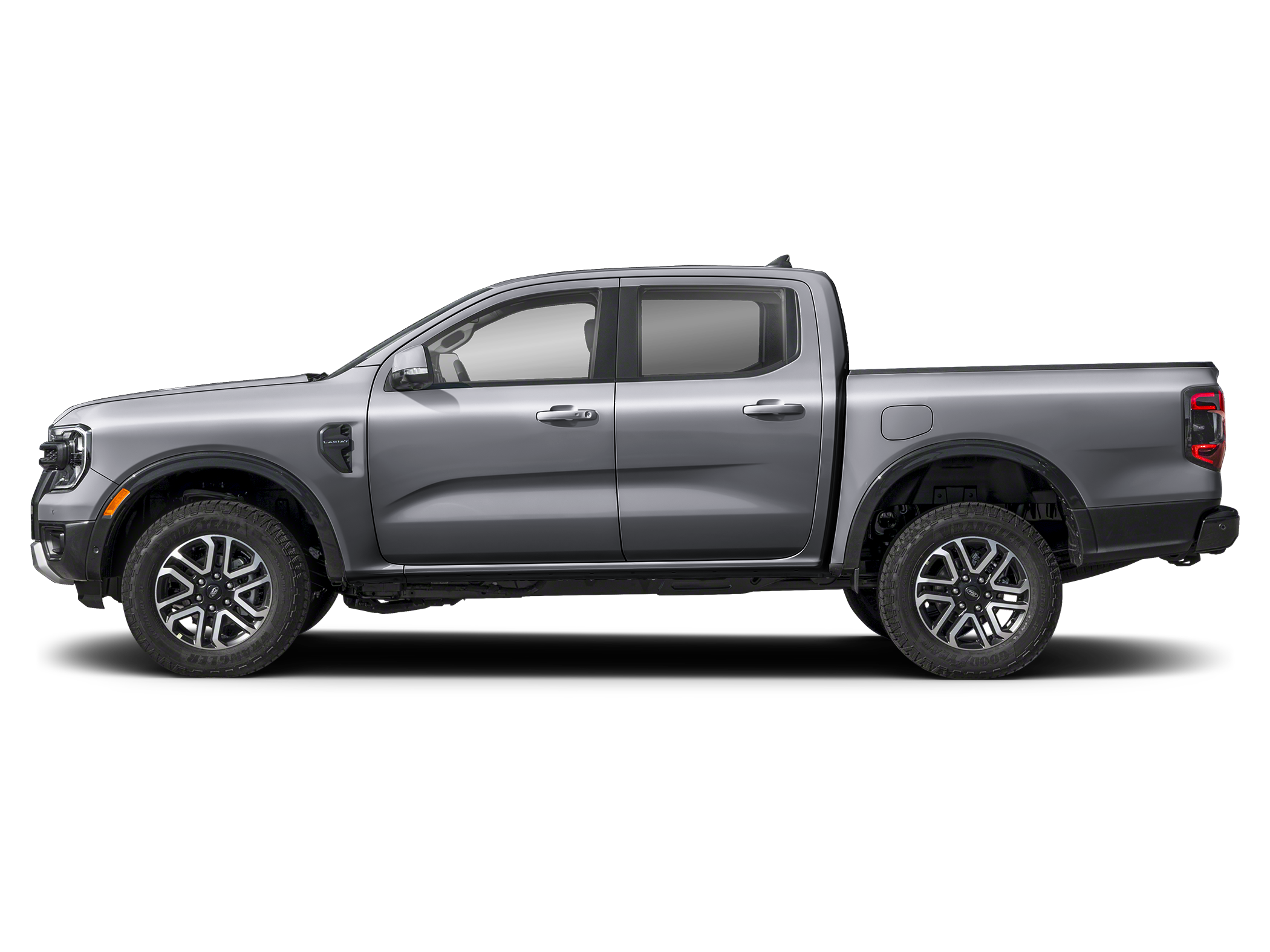 Marsh Gray 2025 Ford Ranger Pickup Truck Four-Wheel Drive Automatic