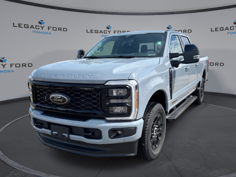 Glacier Gray 2026 Ford F-350 Super Duty Pickup Truck Four-Wheel Drive Automatic