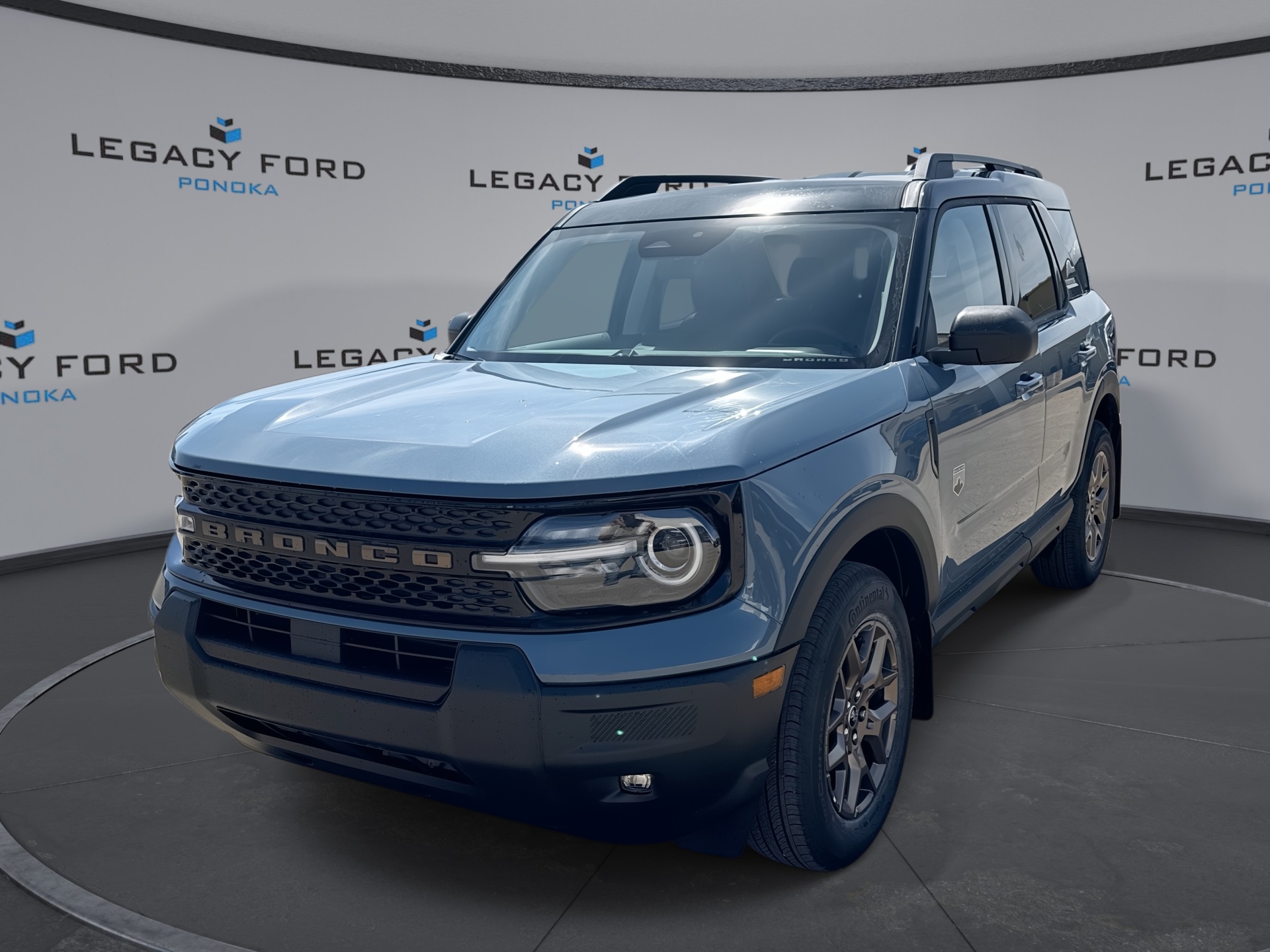 Blue (Azure Gray Metallic Tricoat) 2026 Ford Bronco Sport SUV / Crossover All-Wheel Drive Automatic