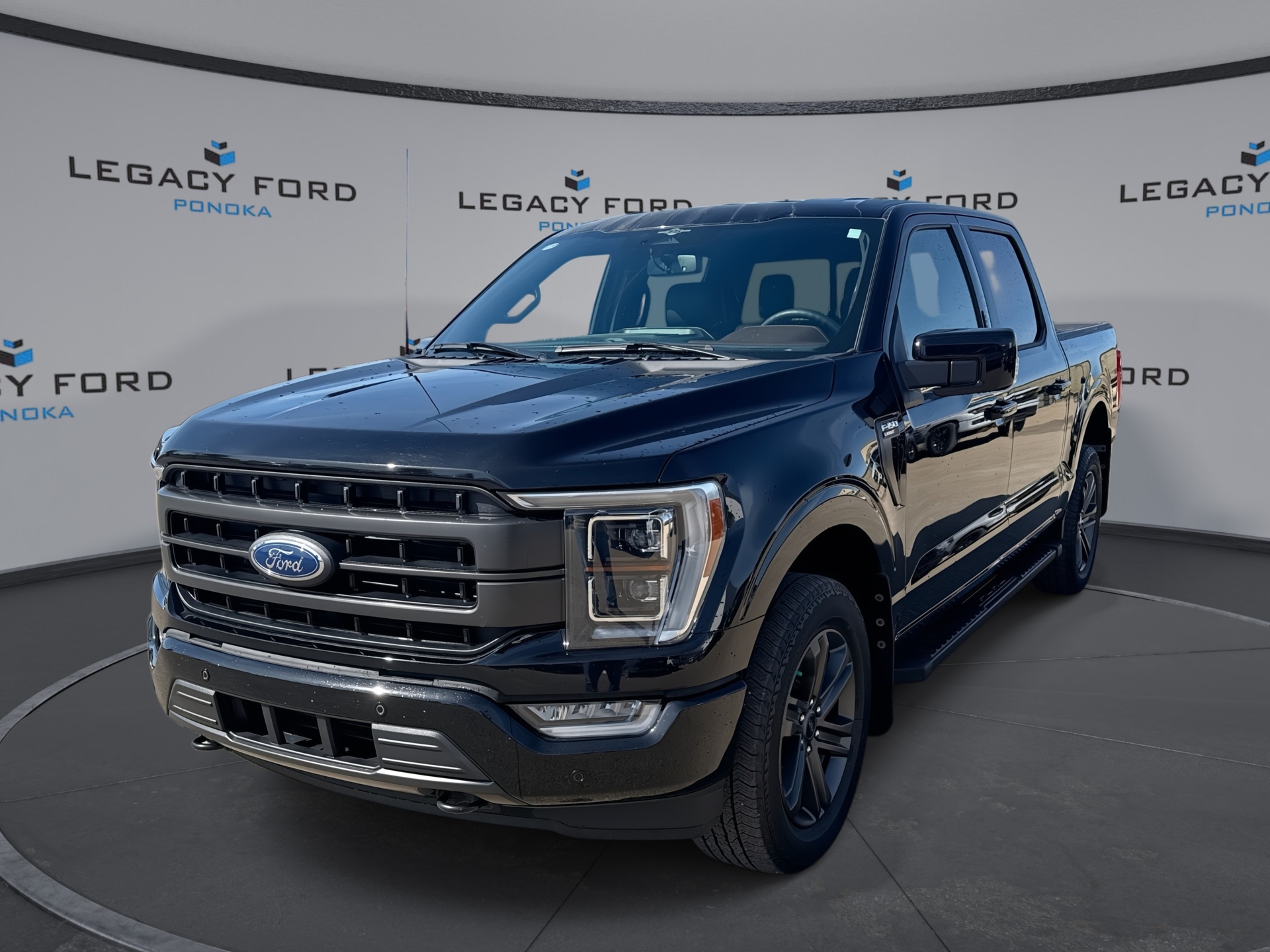 Agate Black Metallic 2023 Ford F-150 Pickup Truck Four-Wheel Drive Automatic
