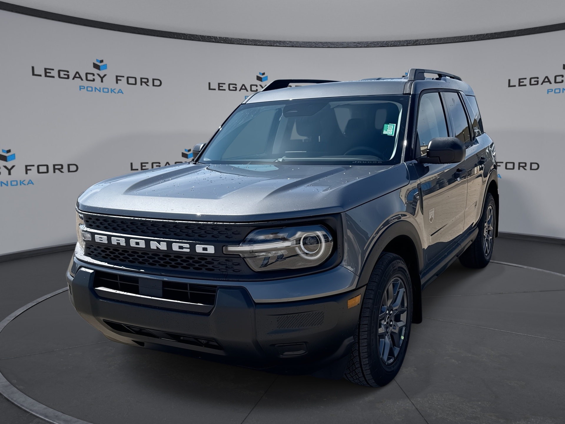 Gray (Carbonized Grey Metallic) 2026 Ford Bronco Sport SUV / Crossover All-Wheel Drive Automatic