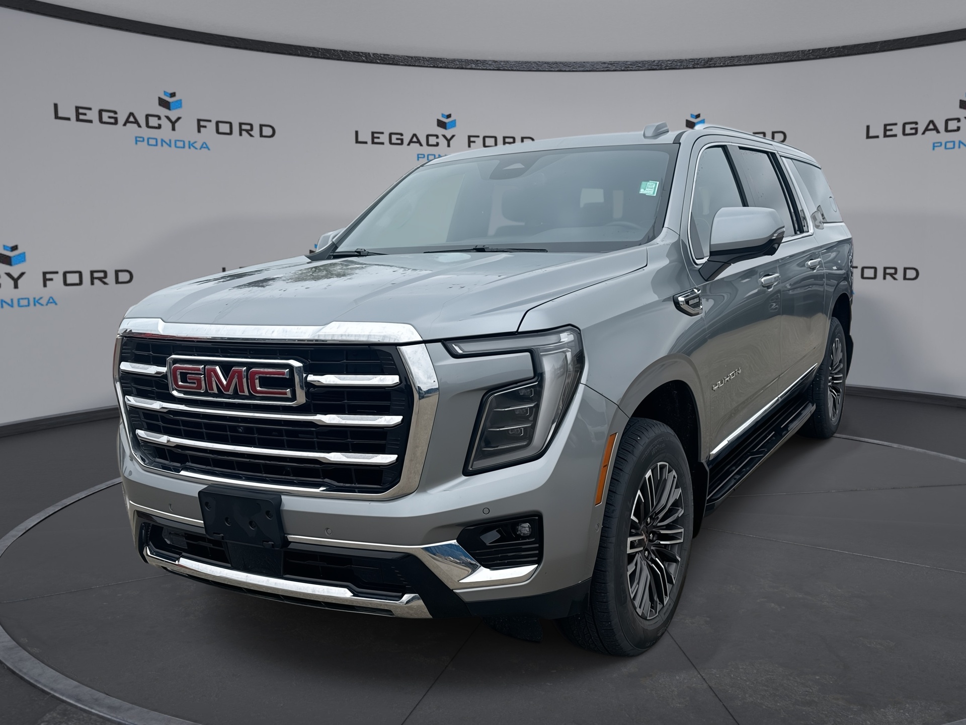 Sterling Gray Metallic 2025 GMC Yukon XL Elevation 4WD SUV / Crossover Four-Wheel Drive Automatic