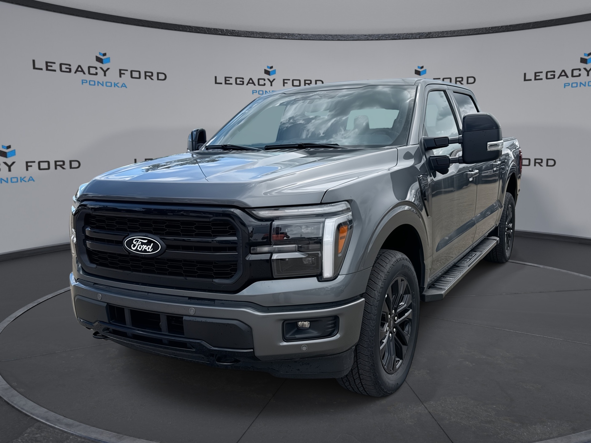 Gray (Carbonized Grey Metallic) 2026 Ford F-150 Pickup Truck Four-Wheel Drive Automatic