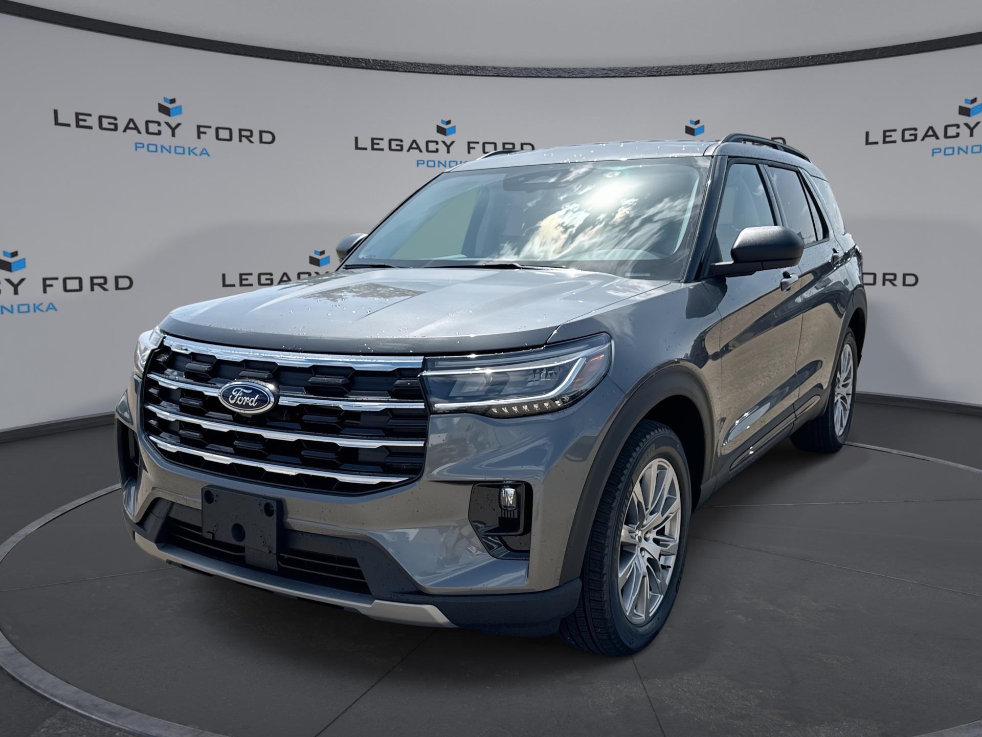 Gray (Carbonized Grey Metallic) 2026 Ford Explorer SUV / Crossover All-Wheel Drive Automatic