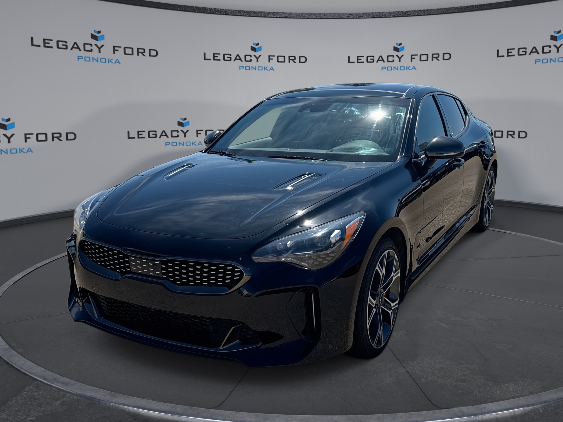Black 2018 Kia Stinger Sedan Automatic