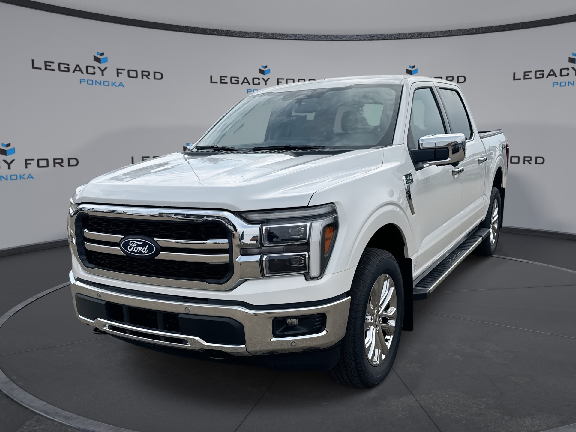 Star White Metallic Tri-Coat 2026 Ford F-150 Pickup Truck Four-Wheel Drive Automatic
