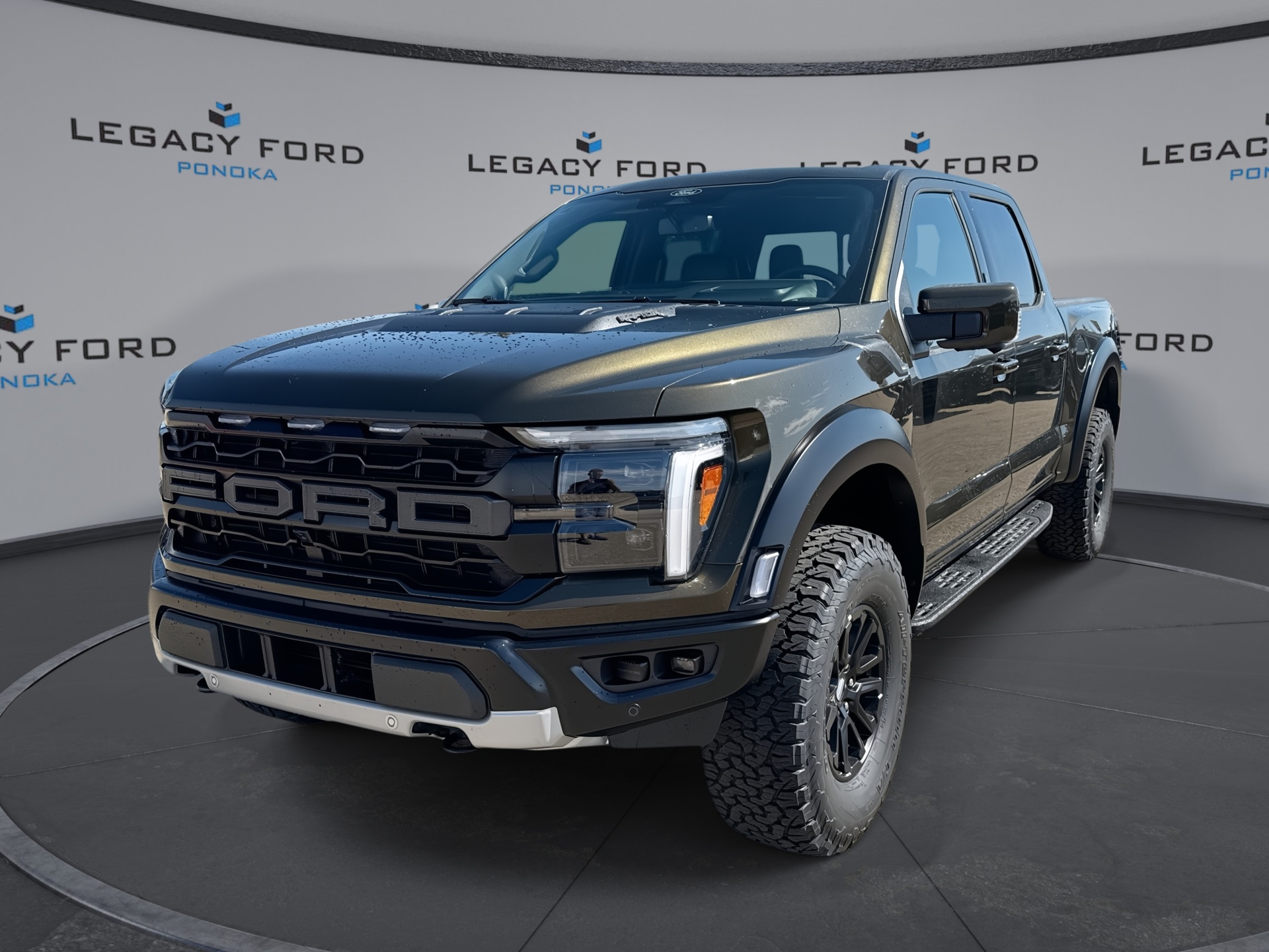 Shelter Green 2026 Ford F-150 Pickup Truck Four-Wheel Drive Automatic