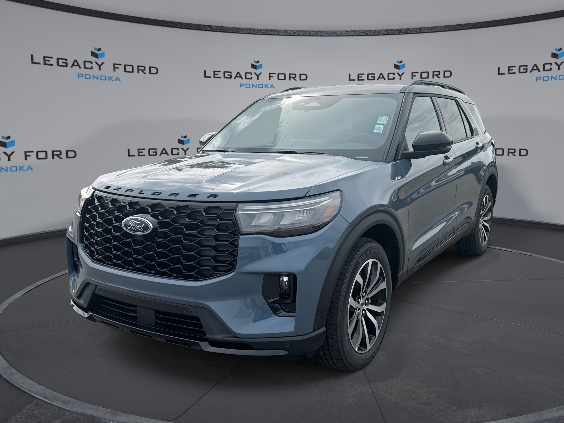 Vapour Blue Metallic 2026 Ford Explorer SUV / Crossover All-Wheel Drive Automatic