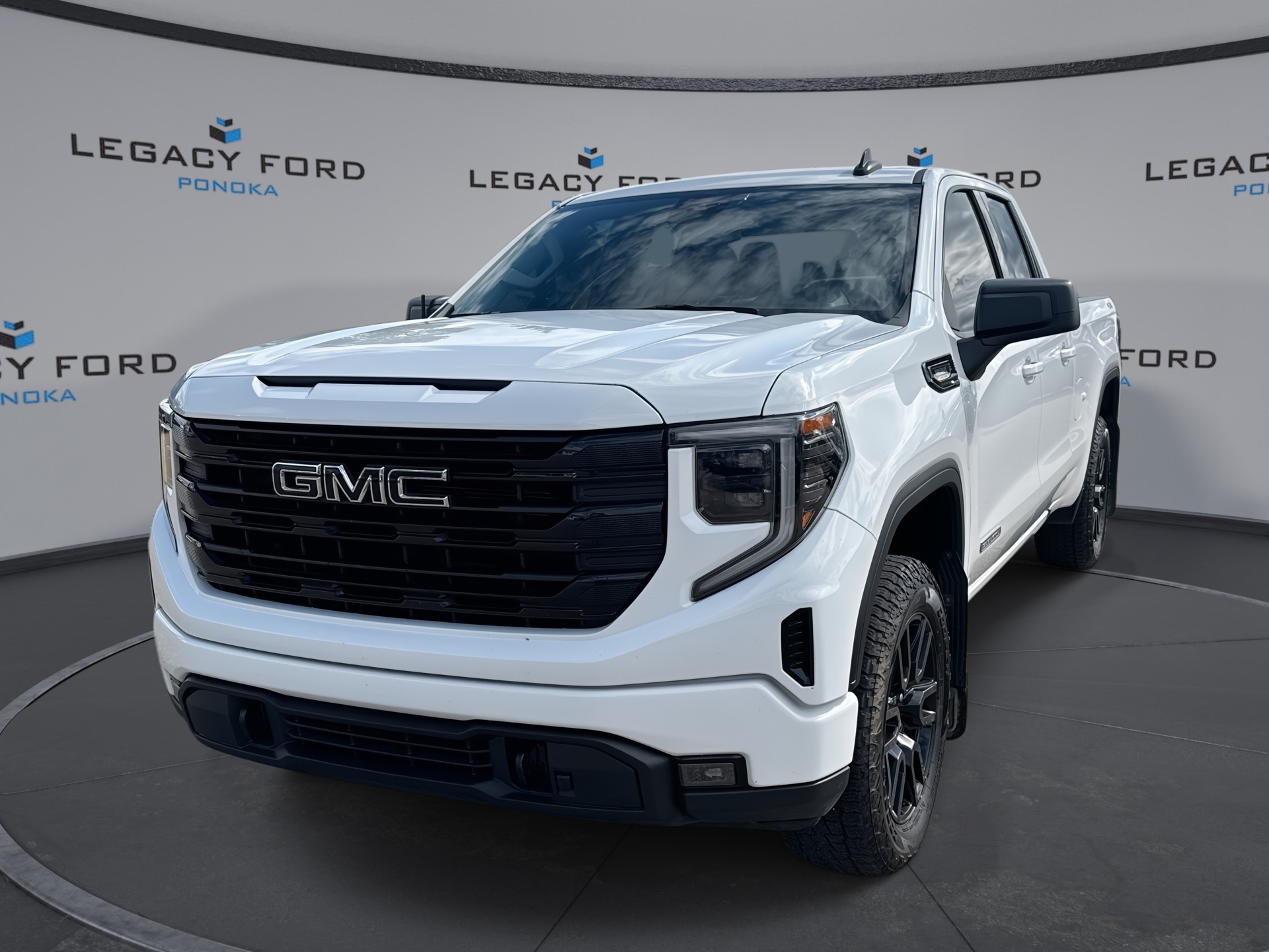 White 2024 GMC Sierra 1500 Pickup Truck Four-Wheel Drive Automatic