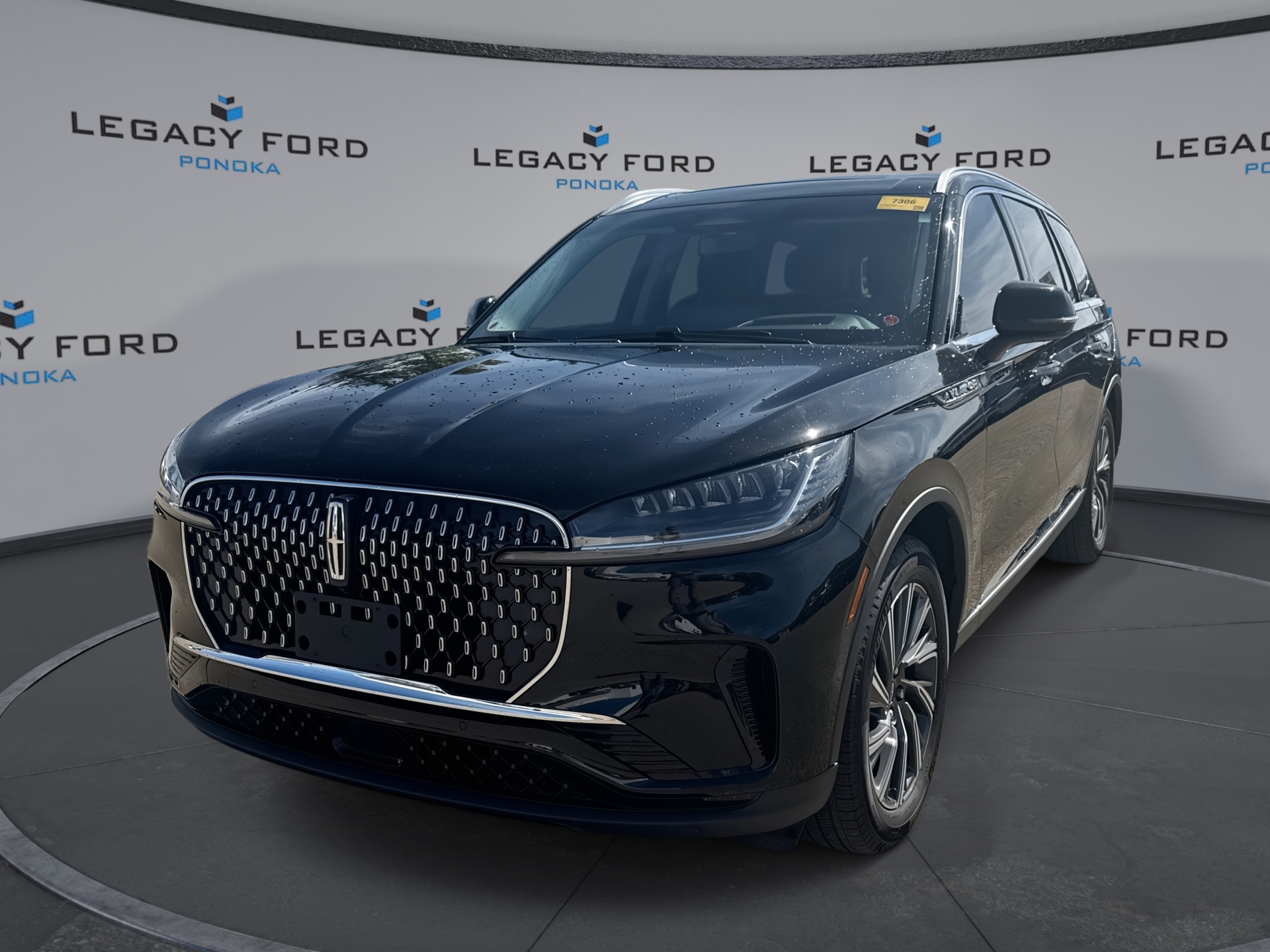 Black 2025 Lincoln Aviator SUV / Crossover All-Wheel Drive Automatic