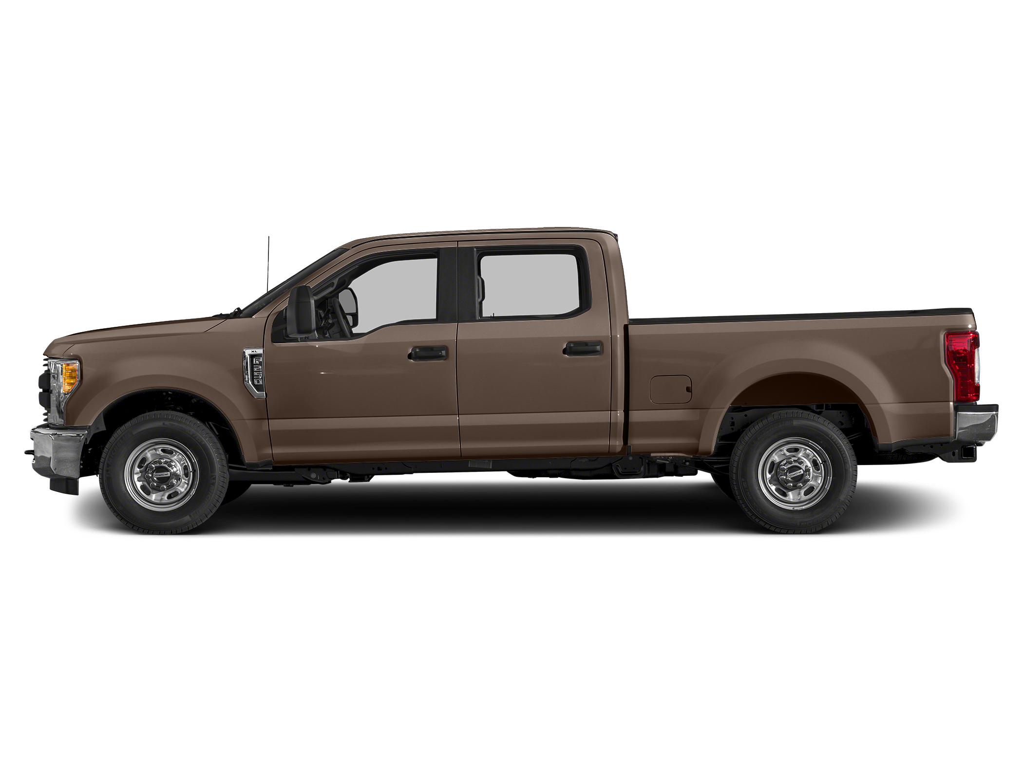 Gray (Stone Grey) 2018 Ford F-350 Super Duty Pickup Truck Four-Wheel Drive Automatic