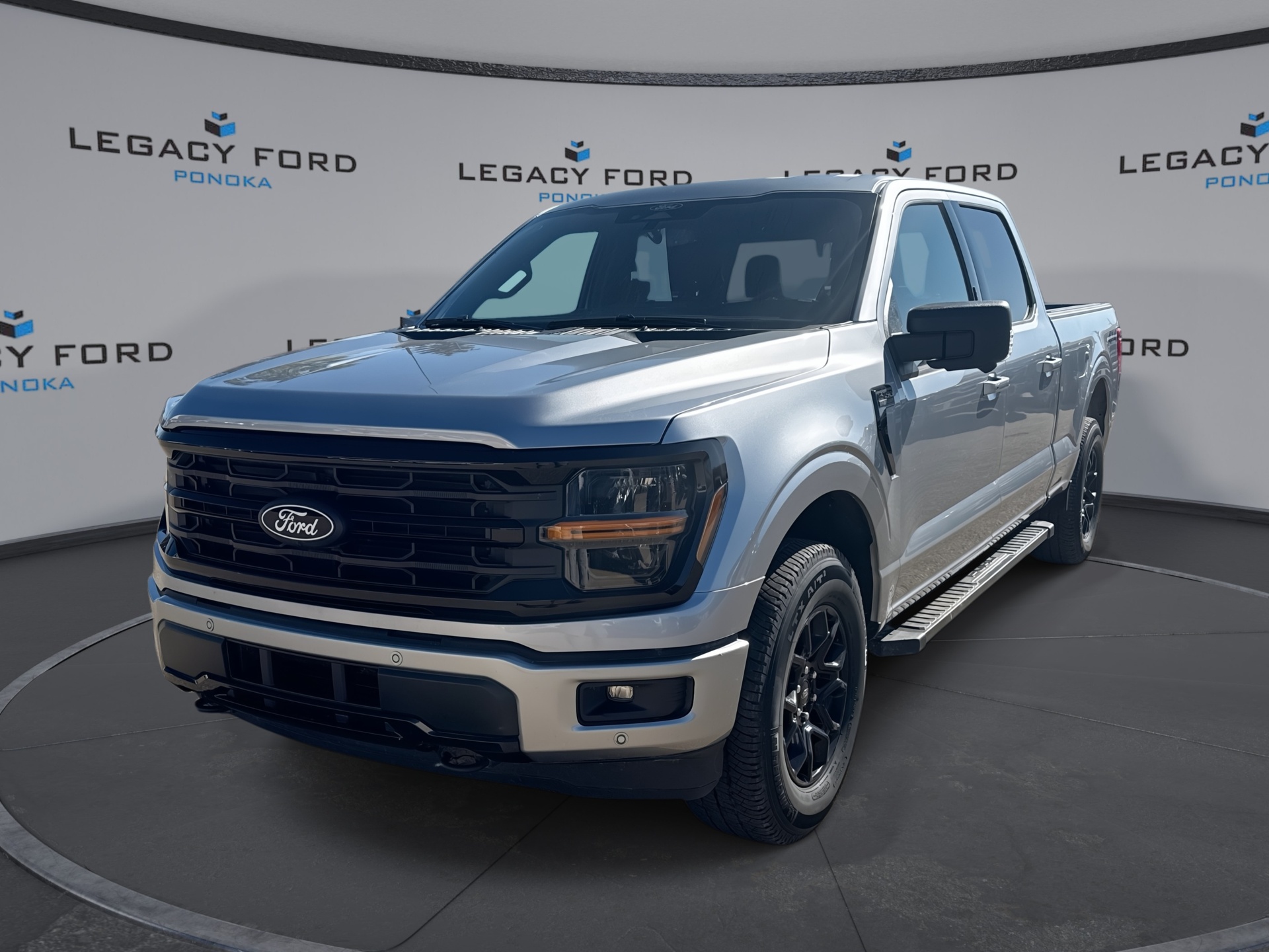 Iconic Silver Metallic 2026 Ford F-150 Pickup Truck Four-Wheel Drive Automatic