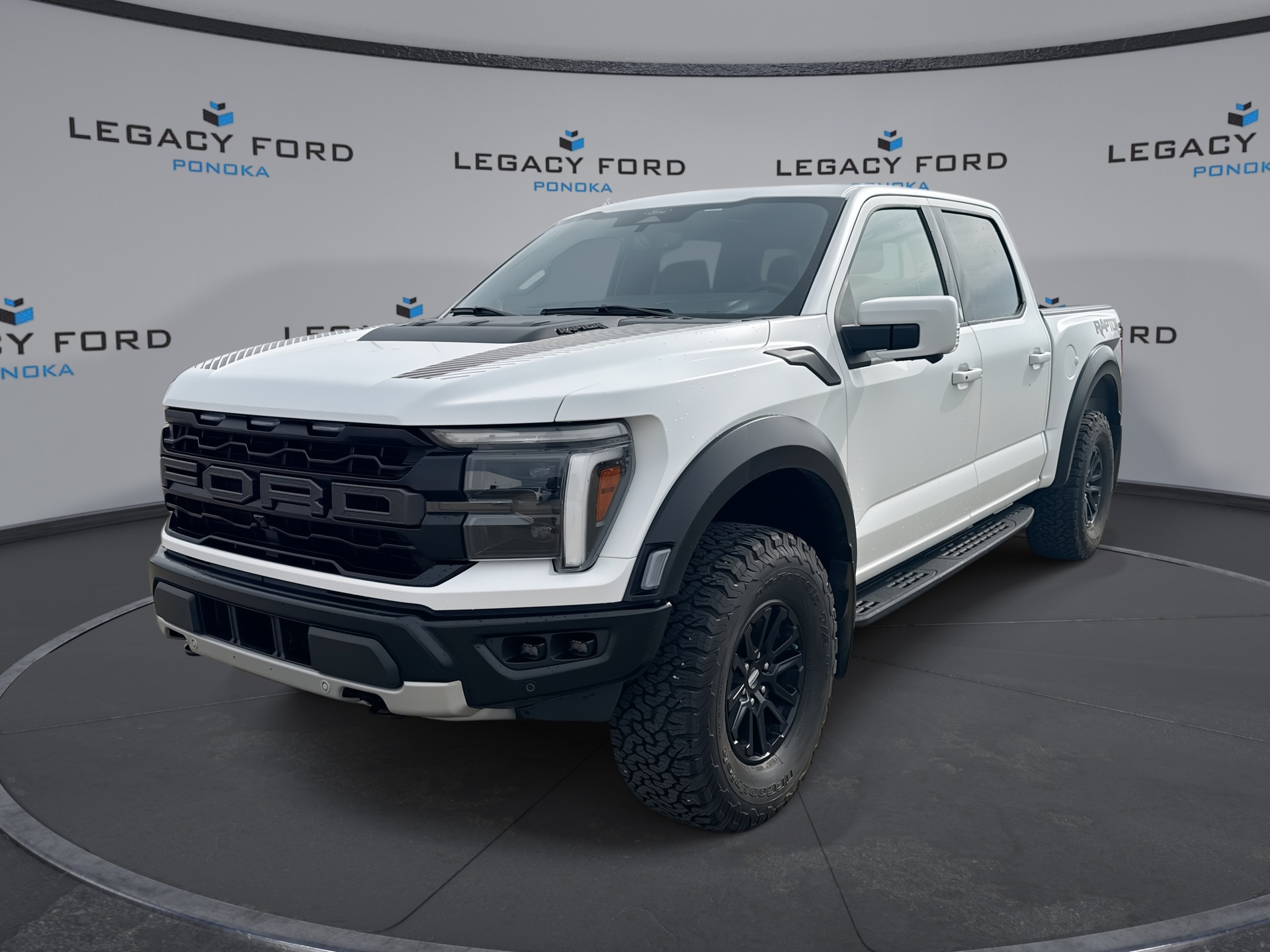 White 2025 Ford F-150 Pickup Truck Four-Wheel Drive Automatic