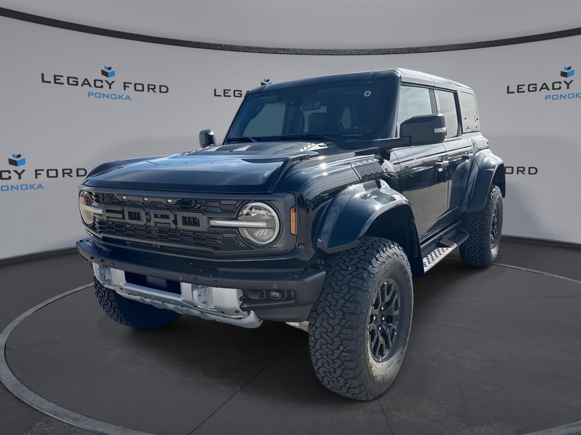Shadow Black 2026 Ford Bronco Raptor SUV / Crossover Four-Wheel Drive Automatic