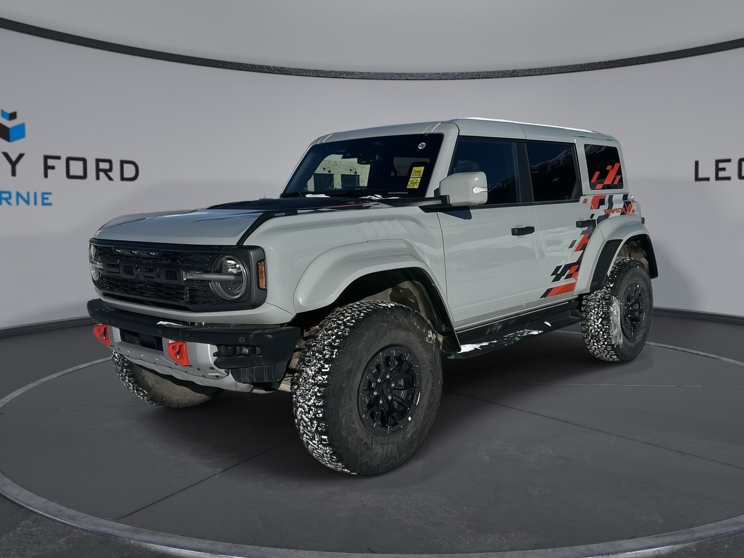Gray 2024 Ford Bronco Raptor SUV / Crossover Four-Wheel Drive Automatic