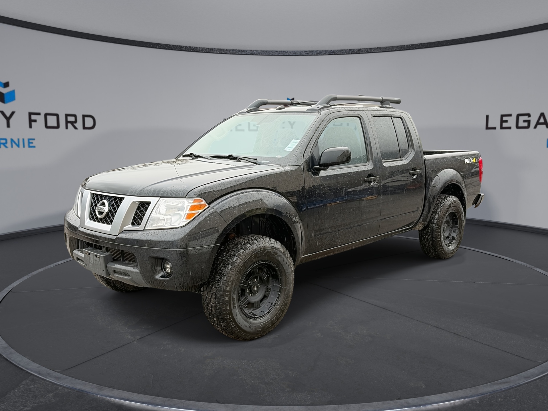 Black 2019 Nissan Frontier Pickup Truck Four-Wheel Drive Automatic