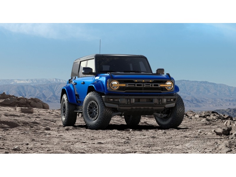 Velocity Blue Metallic 2025 Ford Bronco Raptor SUV / Crossover Four-Wheel Drive Automatic