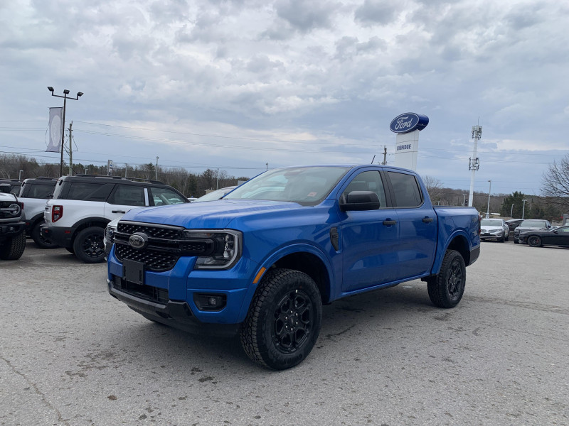 Velocity Blue Metallic 2026 Ford Ranger Pickup Truck Four-Wheel Drive Automatic