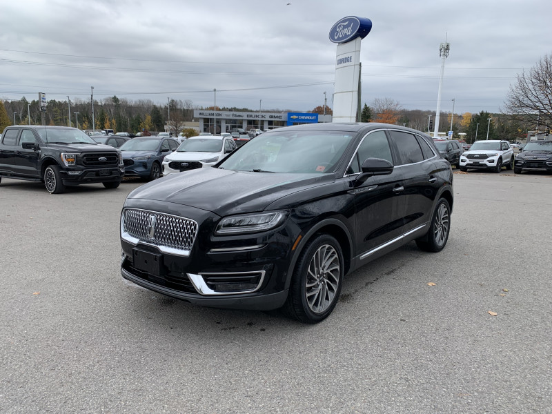 Um1-infinite Black 2019 Lincoln Nautilus SUV / Crossover All-Wheel Drive Automatic