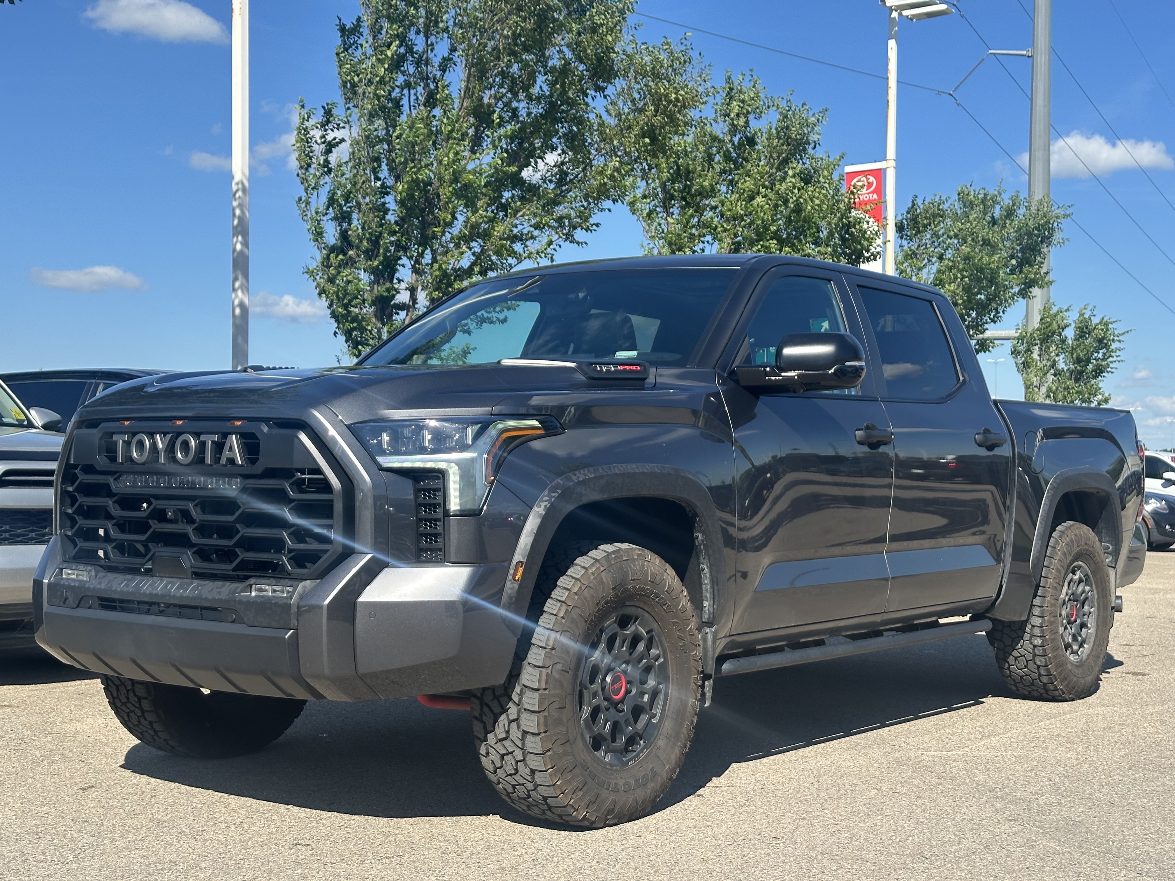 Gray (Magnetic Grey Metallic) 2026 Toyota Tundra Hybrid Pickup Truck Four-Wheel Drive Automatic