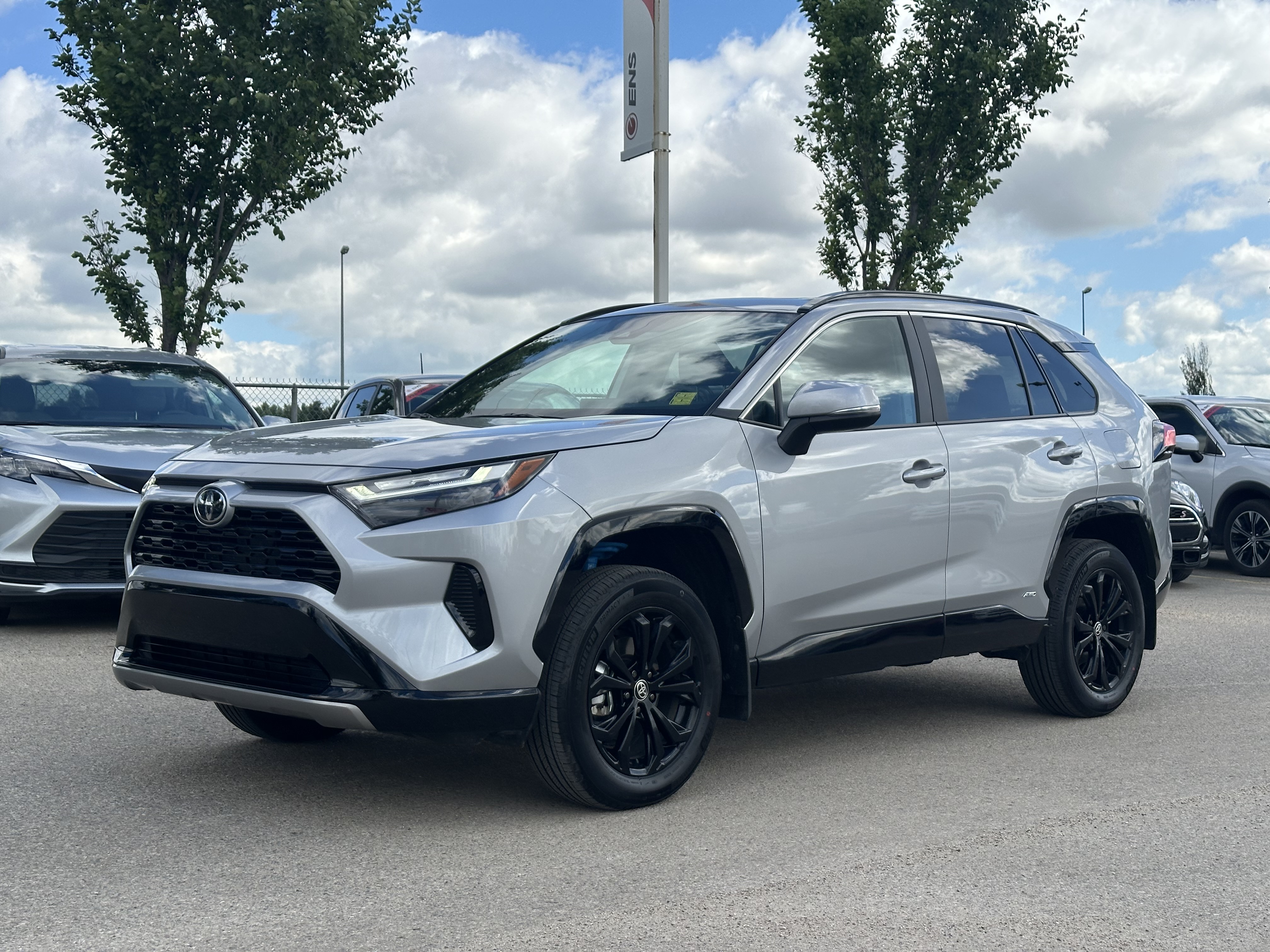Silver 2025 Toyota RAV4 Hybrid SUV / Crossover All-Wheel Drive Automatic