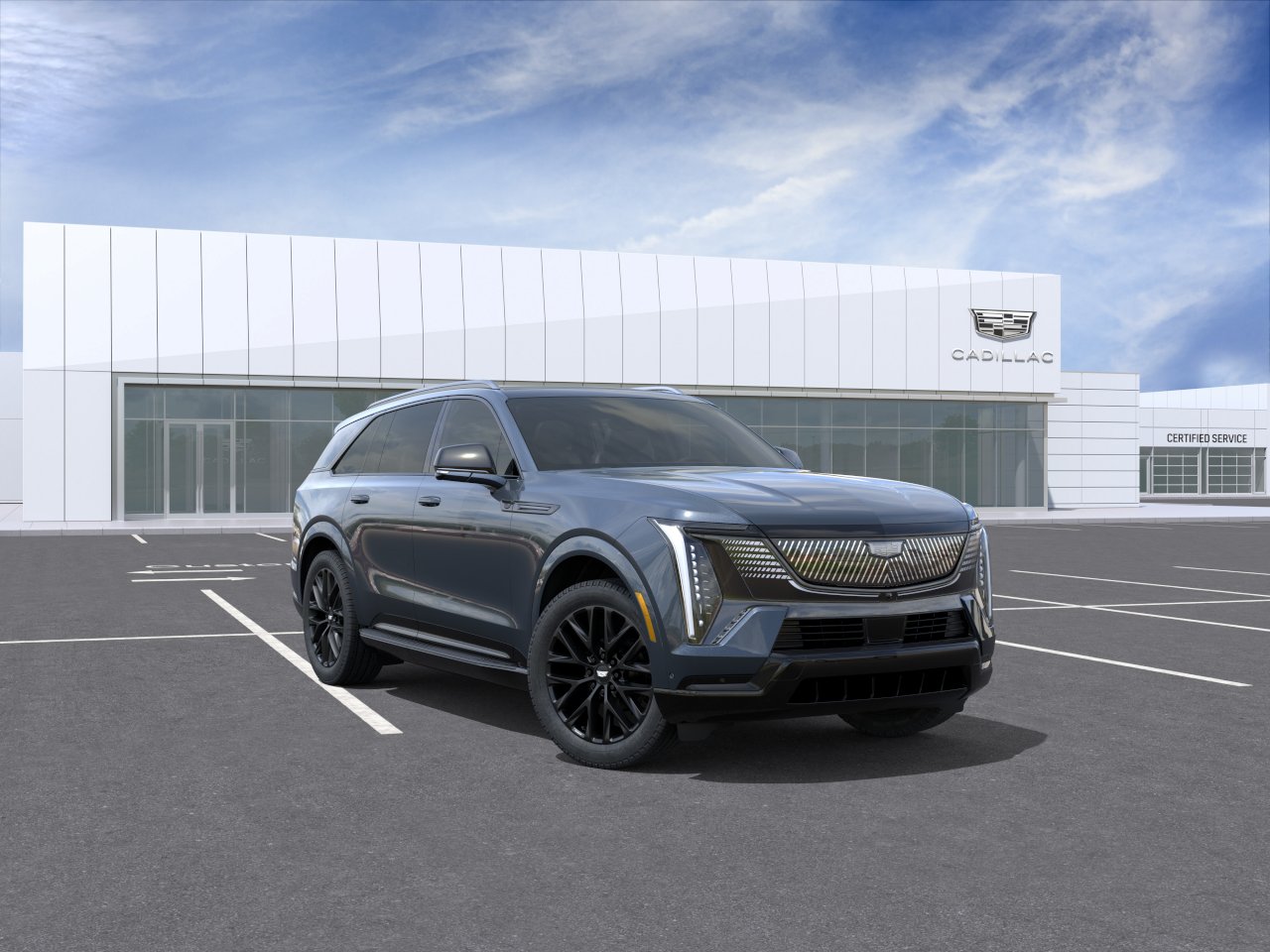 Deep Space Metallic 2026 Cadillac Escalade IQ SUV / Crossover All-Wheel Drive Automatic