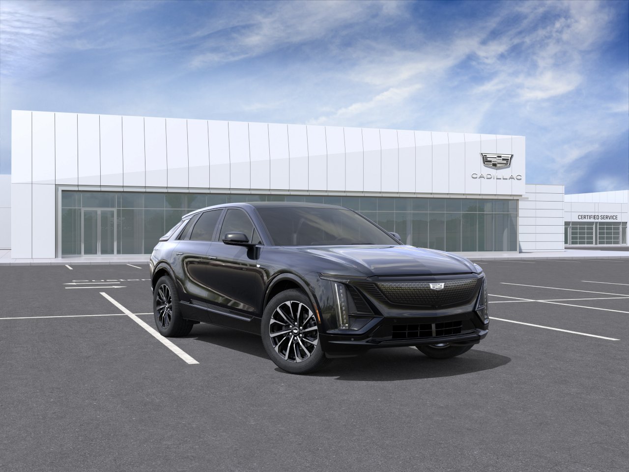Stellar Black Metallic 2026 Cadillac LYRIQ SUV / Crossover All-Wheel Drive Automatic