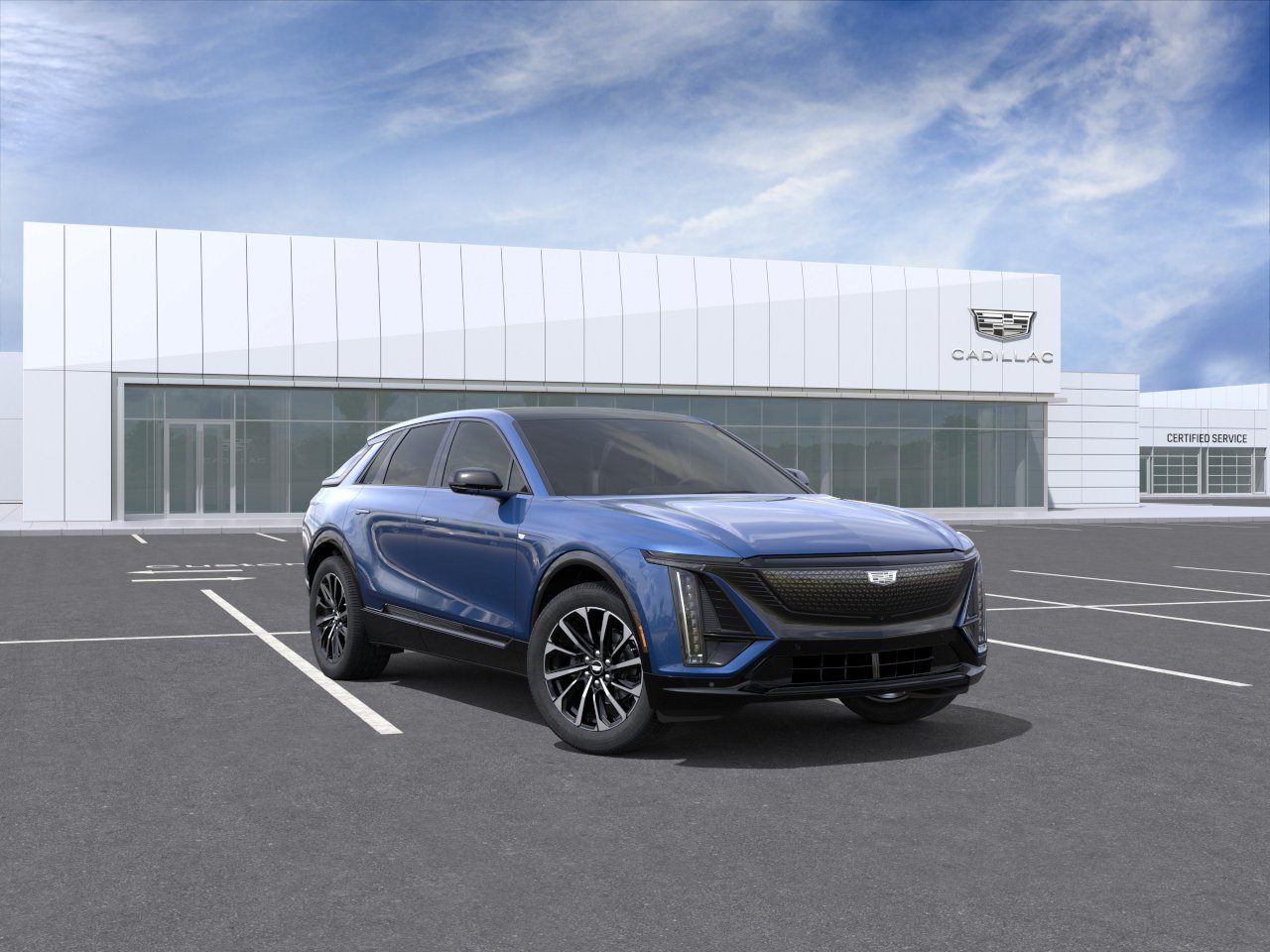 Opulent Blue Metallic 2026 Cadillac LYRIQ SUV / Crossover All-Wheel Drive Automatic