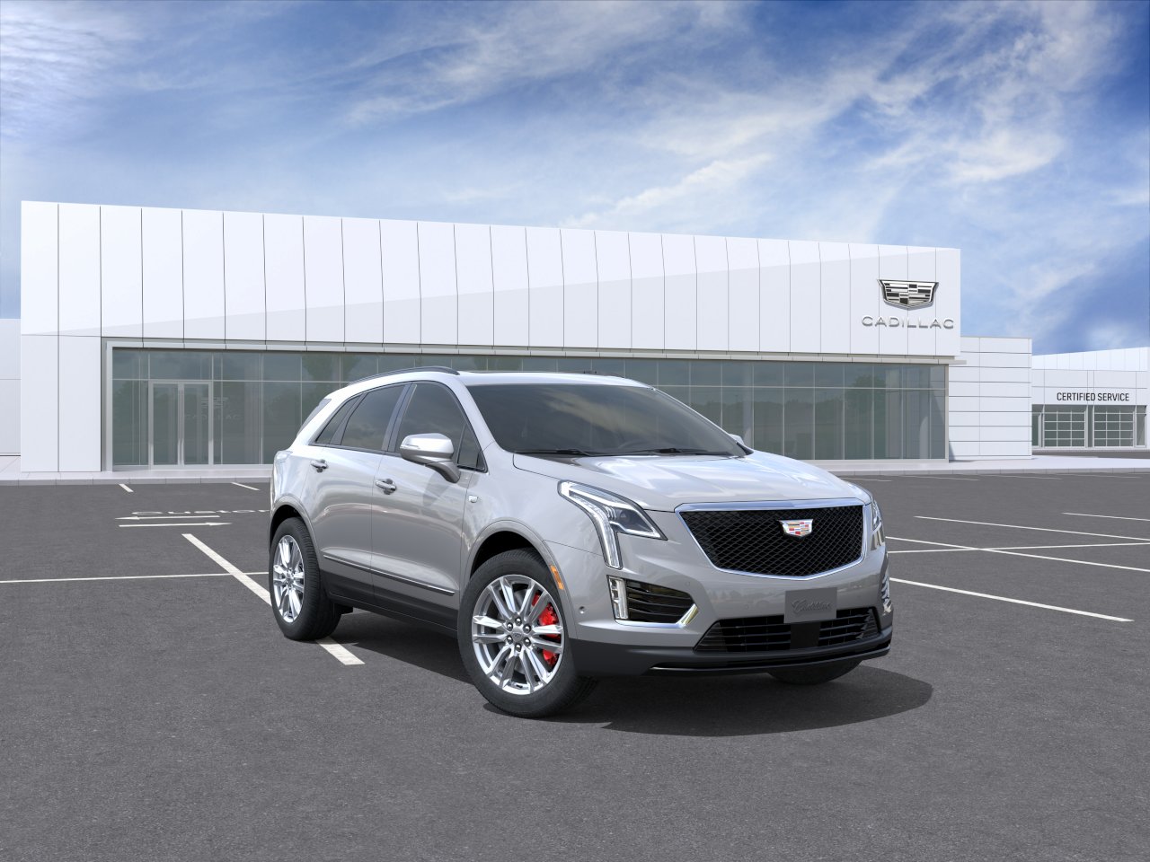 Argent Silver Metallic 2026 Cadillac XT5 SUV / Crossover Four-Wheel Drive Automatic