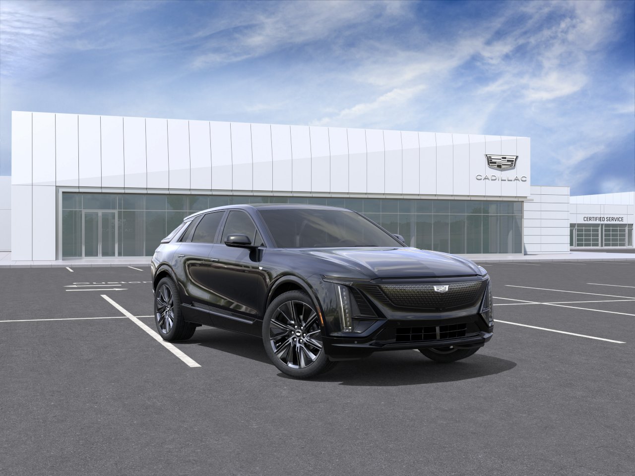 Stellar Black Metallic 2027 Cadillac LYRIQ SUV / Crossover All-Wheel Drive Automatic