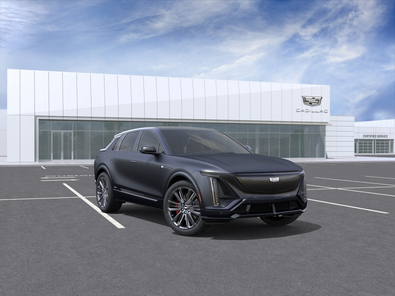 Midnight Stone Frost 2027 Cadillac LYRIQ-V SUV / Crossover All-Wheel Drive Automatic