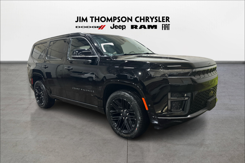High Gloss Black 2026 Jeep Grand Wagoneer SUV / Crossover Four-Wheel Drive Automatic