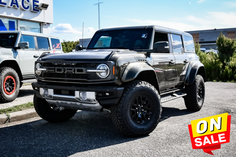 Black Sport Cloth 40/con/40 2025 Ford Bronco Raptor SUV / Crossover Four-Wheel Drive Automatic