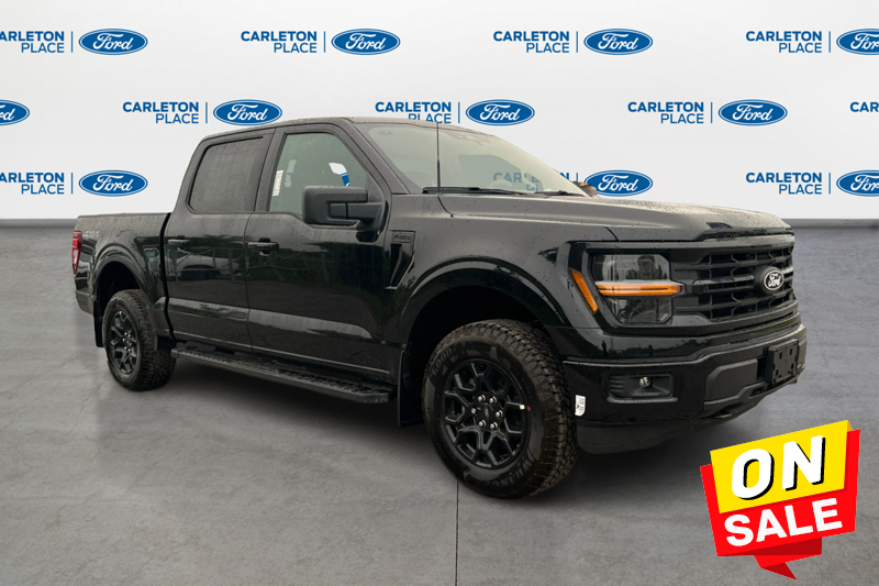 Agate Black Metallic 2026 Ford F-150 Pickup Truck Four-Wheel Drive Automatic