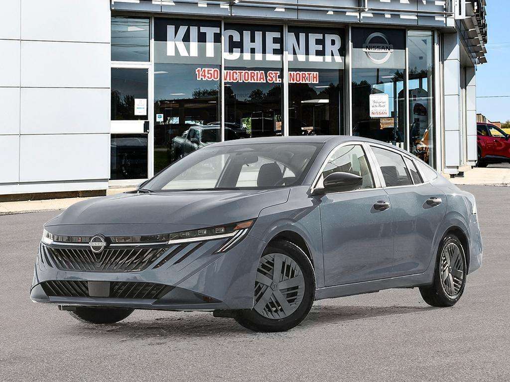 Gray (Atlantic Grey Metallic) 2026 Nissan Sentra Sedan Front-Wheel Drive Automatic