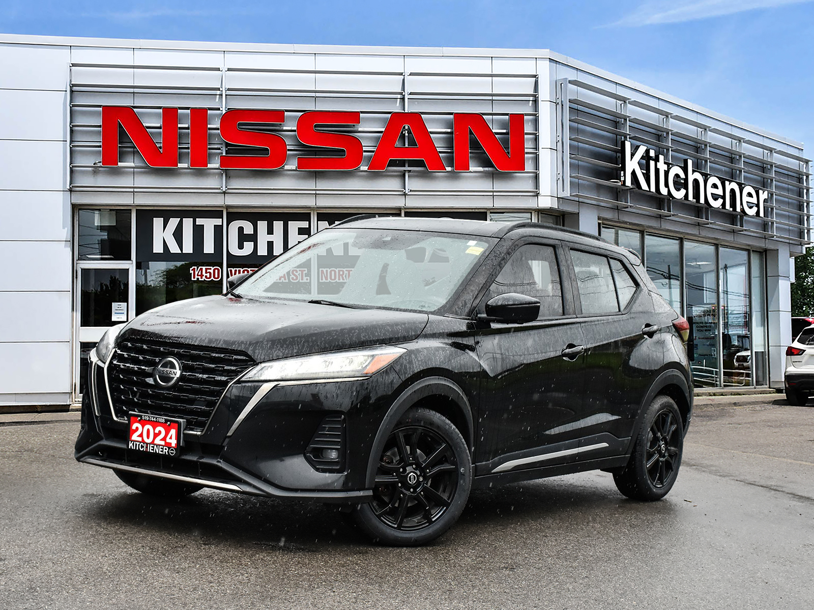 Super Black 2021 Nissan Kicks SUV / Crossover Front-Wheel Drive Automatic