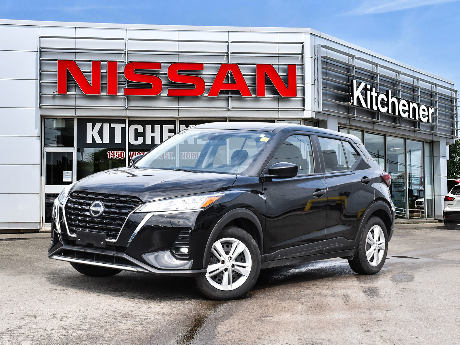 Super Black 2024 Nissan Kicks SUV / Crossover Front-Wheel Drive Automatic
