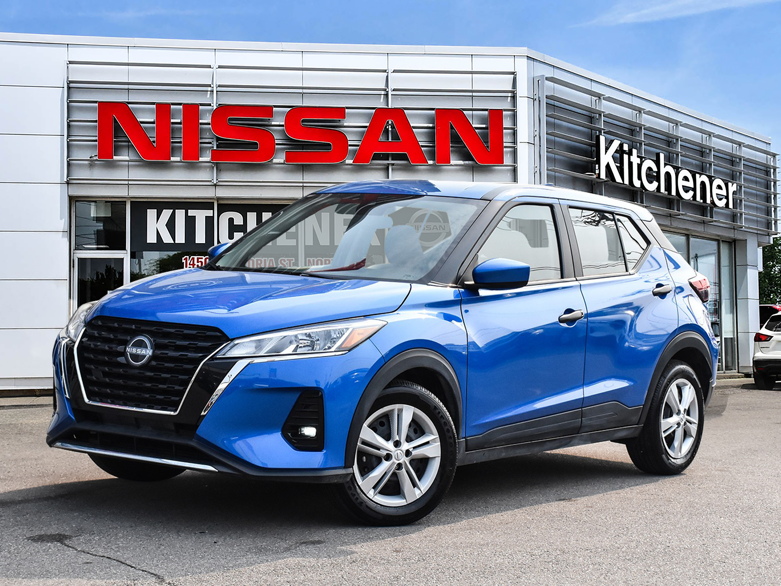Electric Blue Metallic 2024 Nissan Kicks SUV / Crossover Front-Wheel Drive Automatic