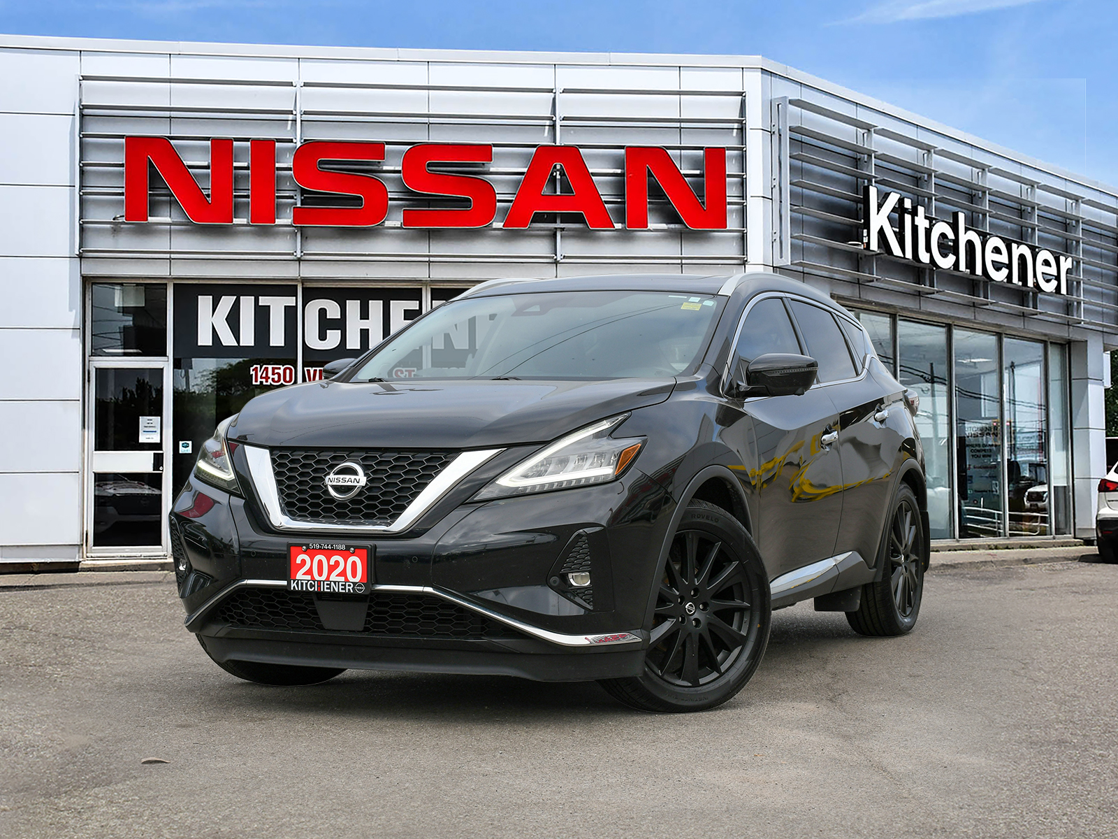 Super Black 2020 Nissan Murano SUV / Crossover All-Wheel Drive Automatic