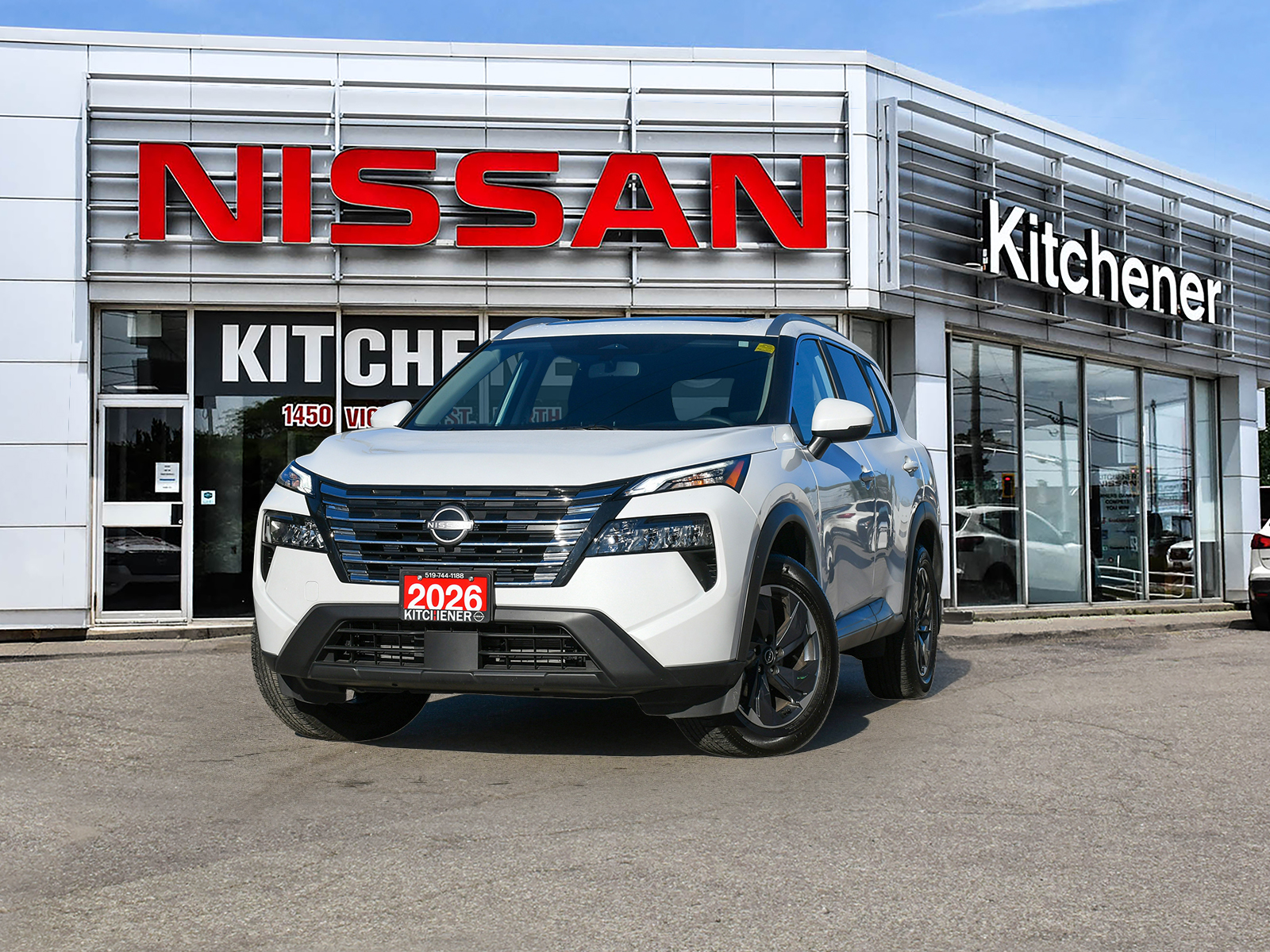 Everest White Pearl Tricoat 2026 Nissan Rogue SUV / Crossover Automatic