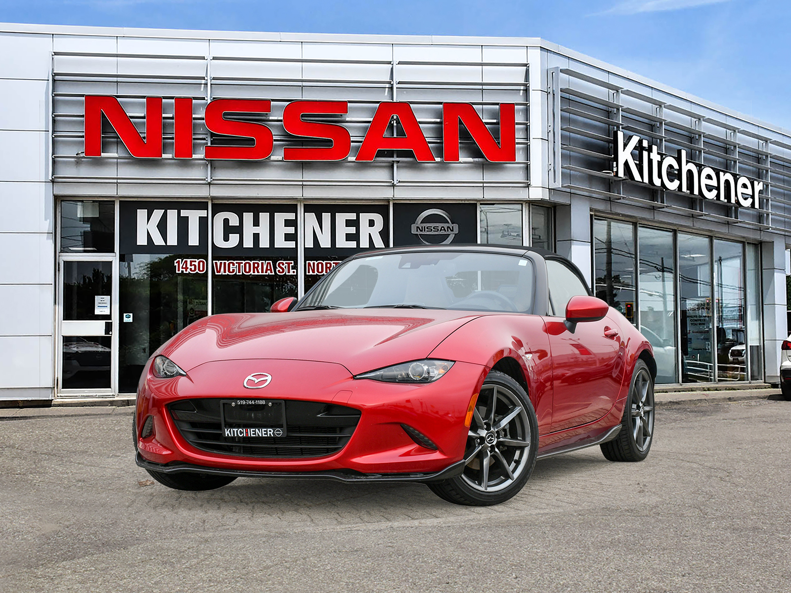 /red 2016 Mazda MX-5 Convertible Automatic