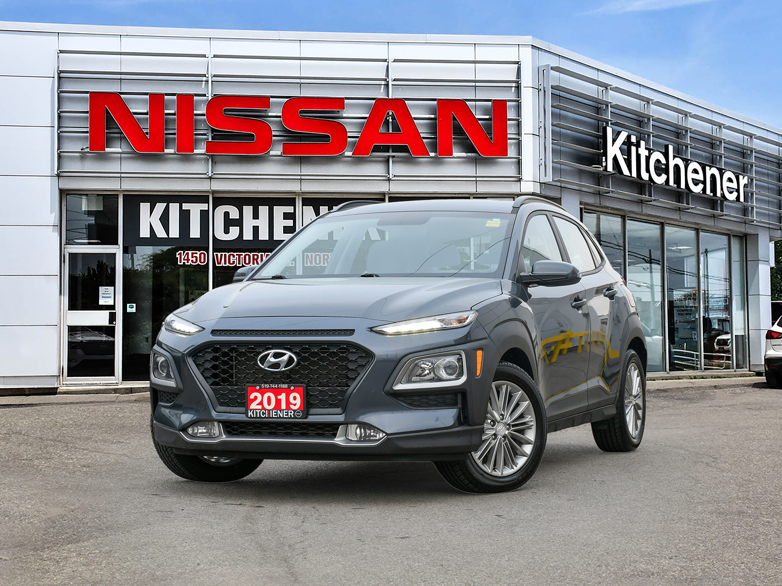 Lake Silver Mica 2019 Hyundai Kona SUV / Crossover Automatic