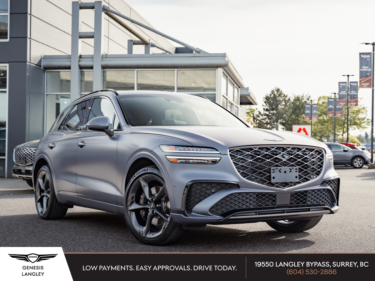 Blue 2026 Genesis GV70 3.5T Sport Quilting AWD SUV / Crossover Automatic