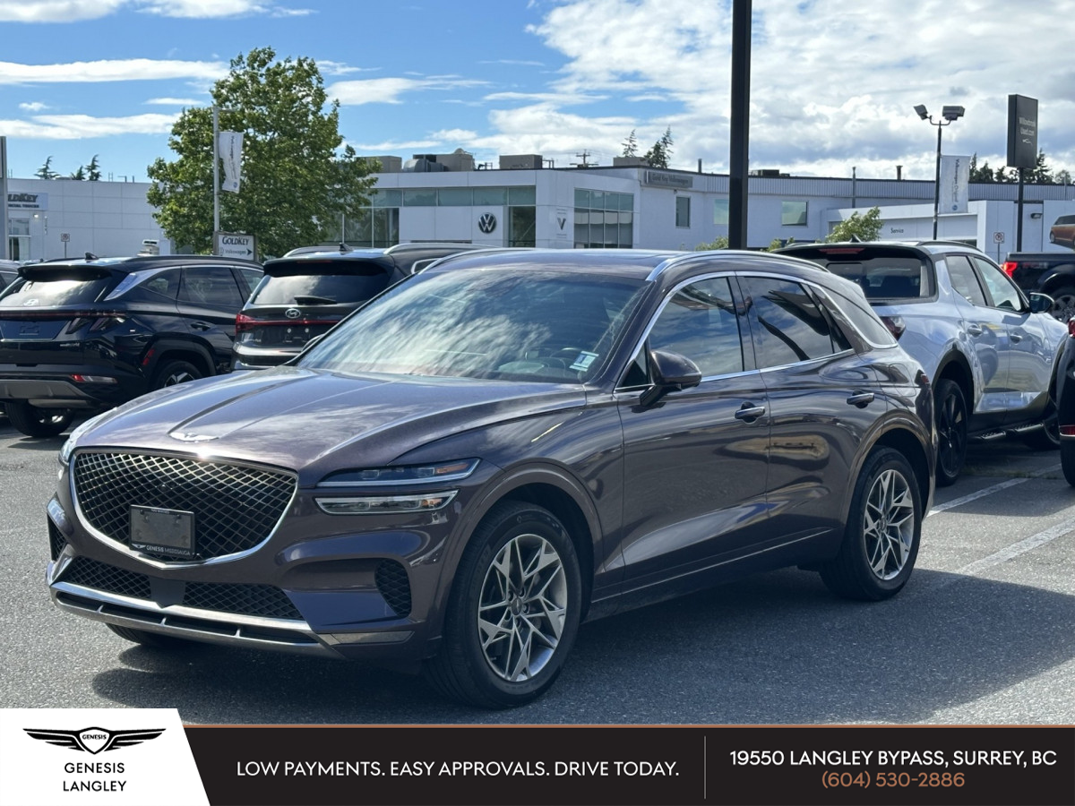 Red (Maroon) 2023 Genesis GV70 2.5T Advanced Plus AWD SUV / Crossover Automatic