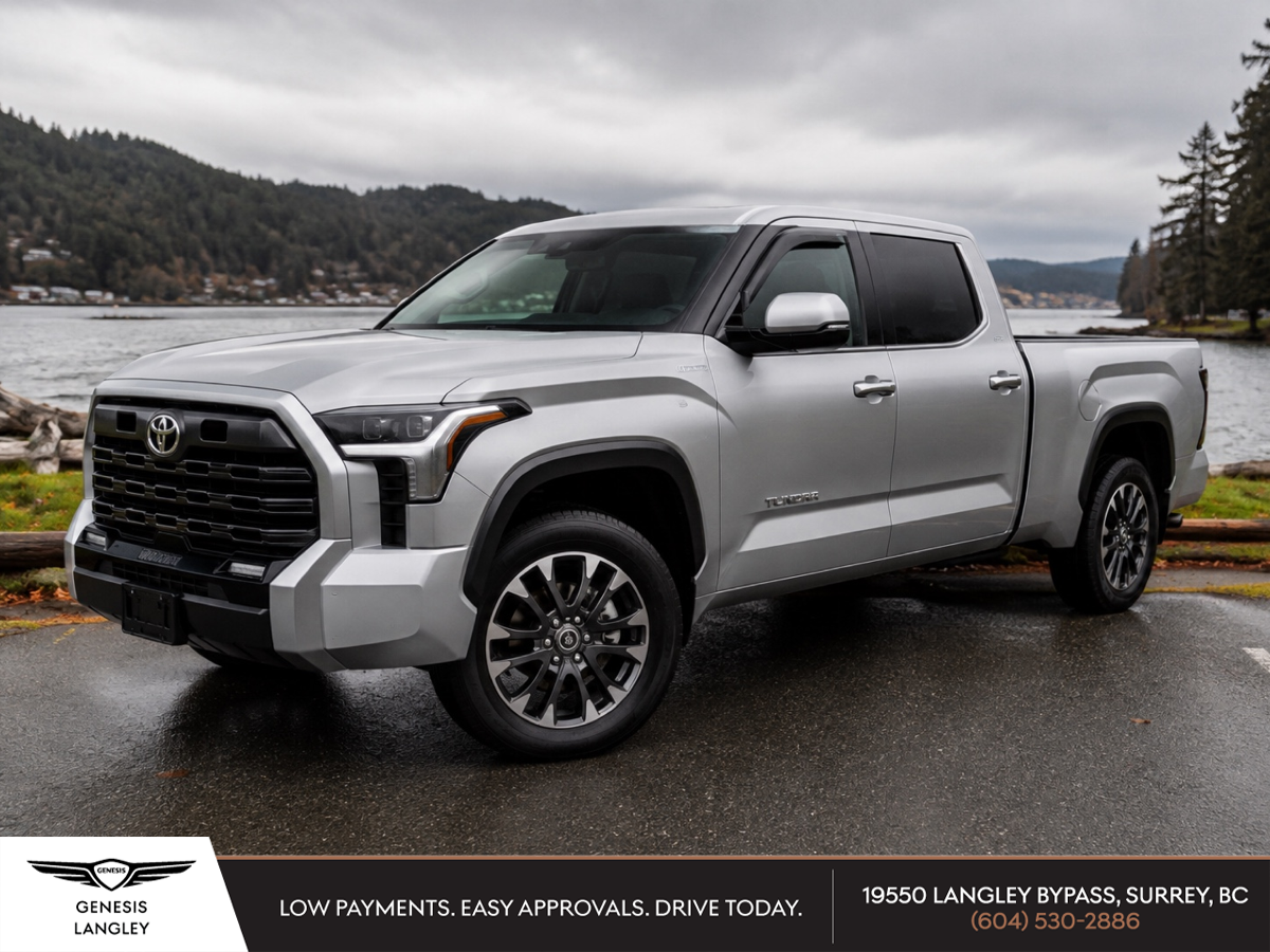 Silver 2025 Toyota Tundra Pickup Truck Four-Wheel Drive Automatic