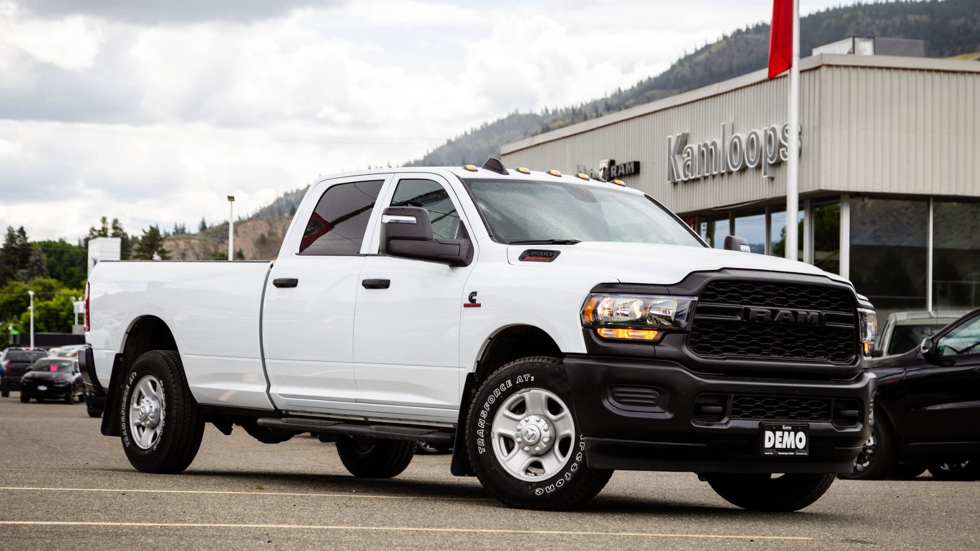 Bright White 2024 RAM 3500 Pickup Truck 4X2 Automatic