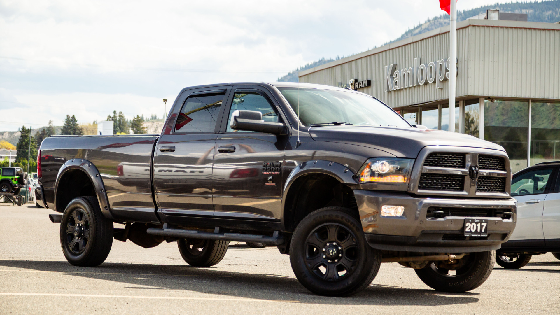 Granite Crystal Metallic 2017 RAM 3500 Pickup Truck Four-Wheel Drive Automatic