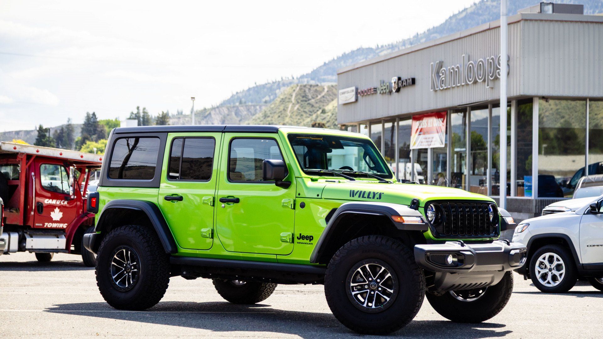 Mojito! Clear Coat 2025 Jeep Wrangler SUV / Crossover Four-Wheel Drive Automatic