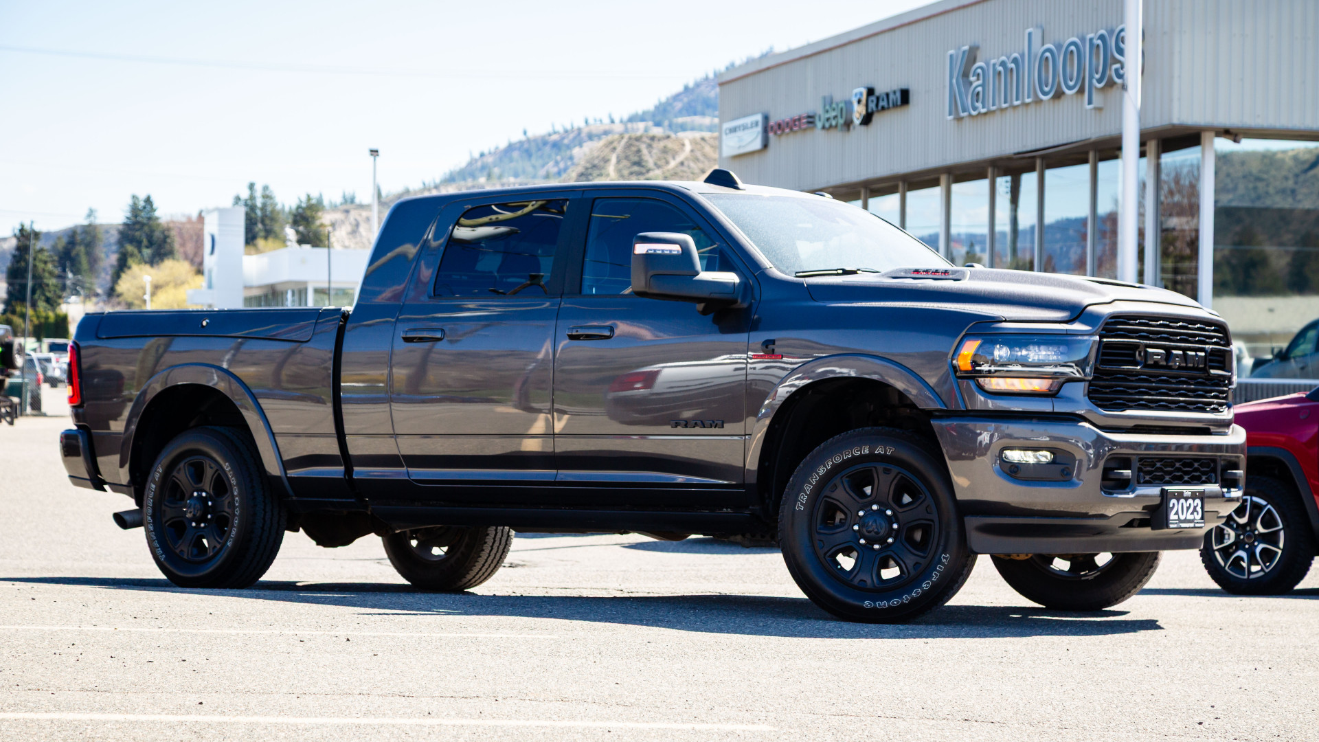 Granite Crystal Metallic 2023 RAM 3500 Pickup Truck Four-Wheel Drive Automatic