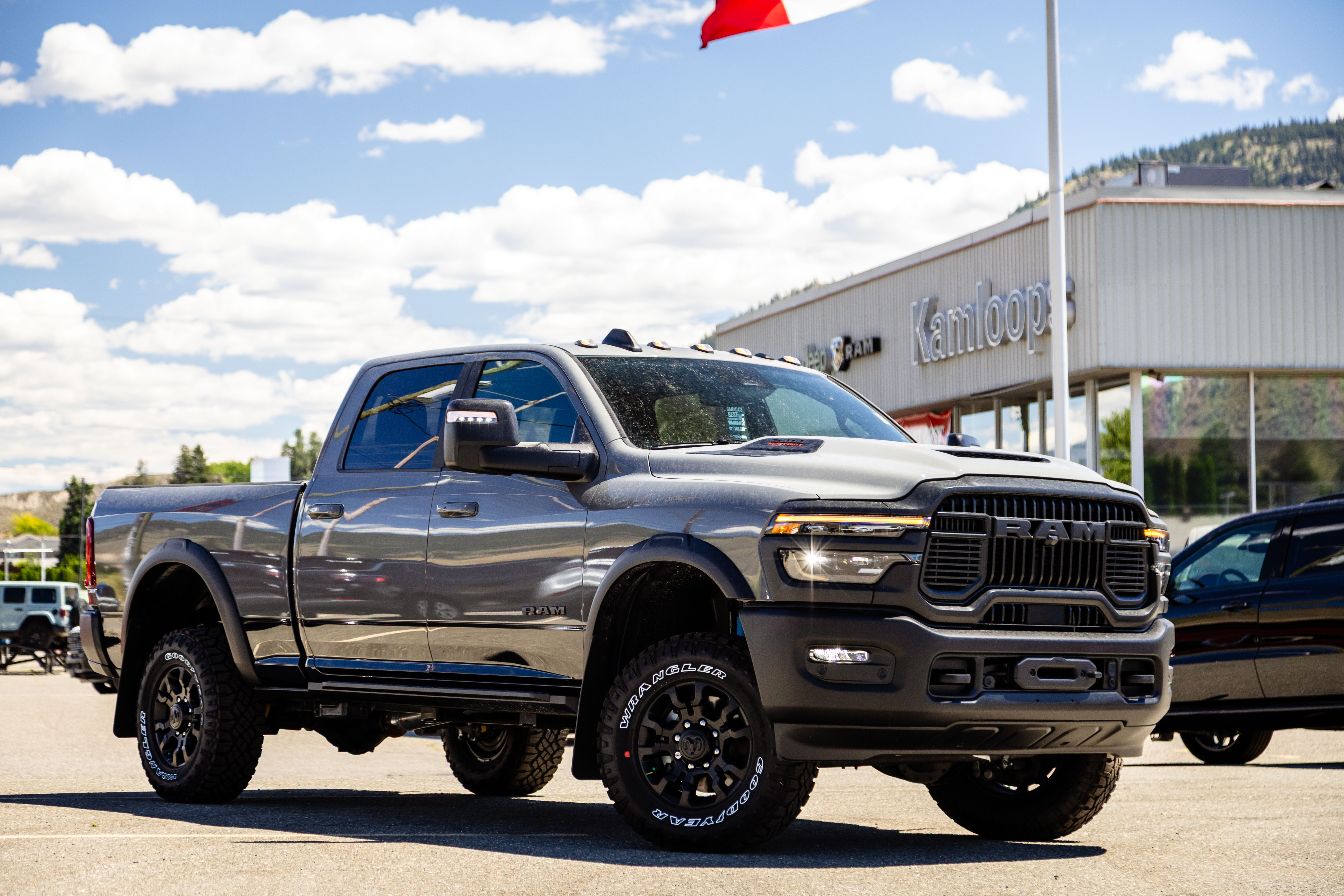 Gray (Ceramic Grey Clear Coat) 2026 RAM 2500 Pickup Truck Four-Wheel Drive Automatic